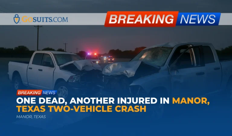 One Dead, Another Injured in Manor, Texas Two-Vehicle Crash