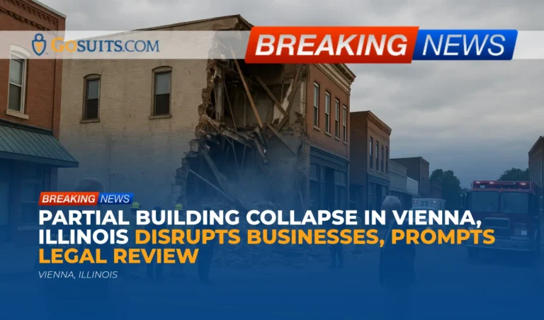 Partial Building Collapse in Vienna, Illinois Disrupts Businesses, Prompts Legal Review