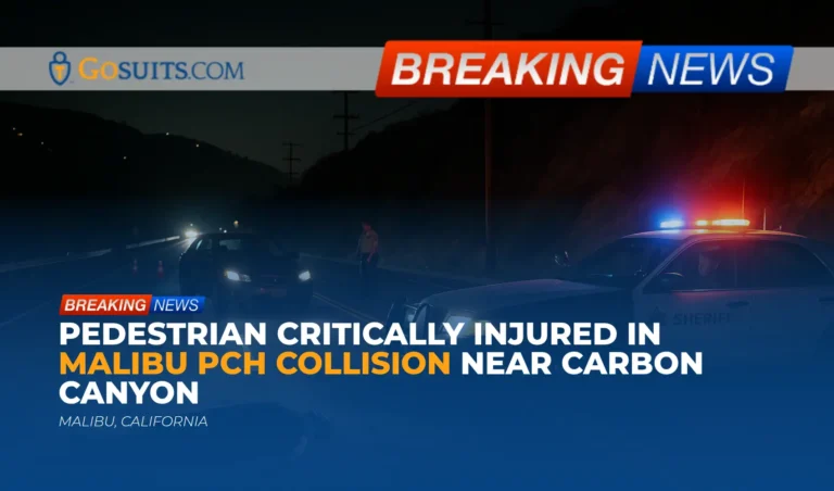 Pedestrian Critically Injured in Malibu PCH Collision Near Carbon Canyon