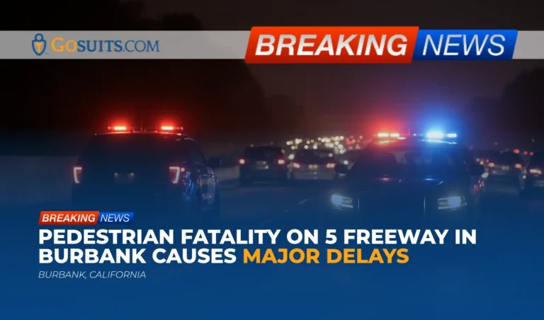 Pedestrian Fatality on 5 Freeway in Burbank Causes Major Delays