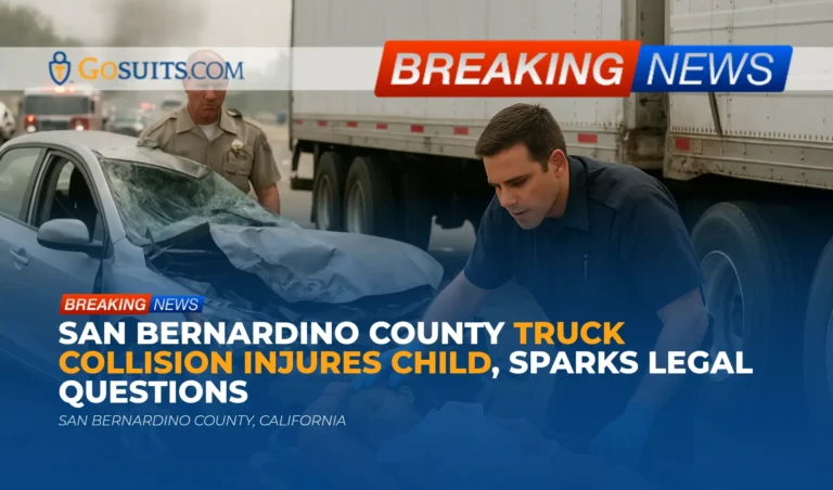 San Bernardino County Truck Collision Injures Child, Sparks Legal Questions