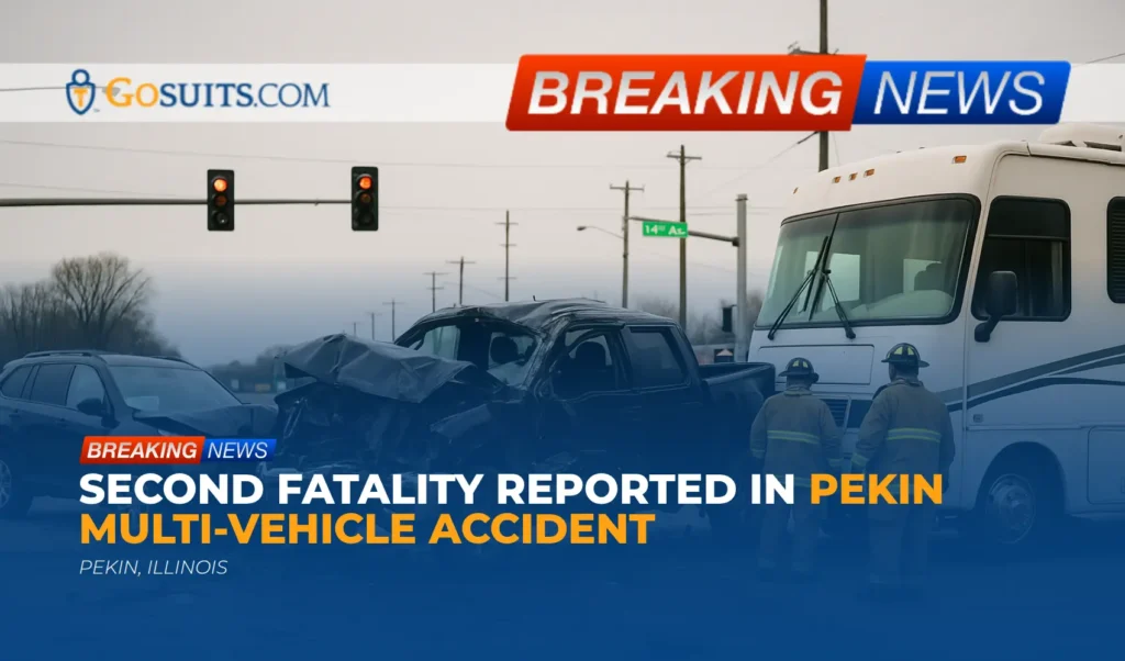 Second Fatality Reported in Pekin Multi-Vehicle Accident