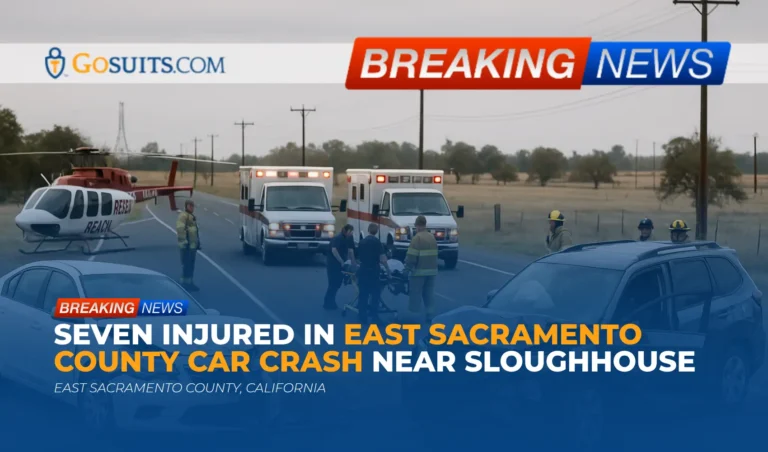 Seven Injured in East Sacramento County Car Crash Near Sloughhouse
