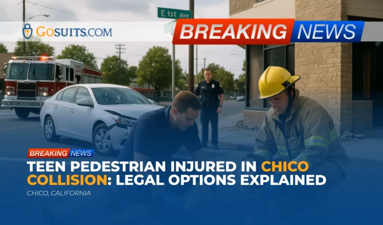 Teen Pedestrian Injured in Chico Collision: Legal Options Explained