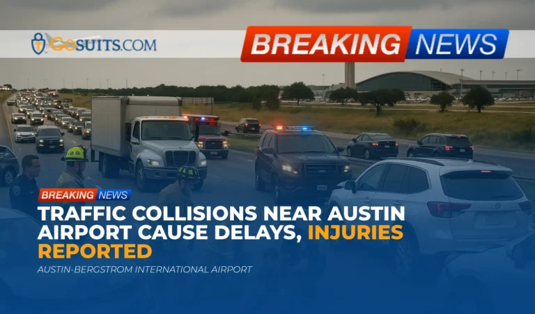 Traffic Collisions Near Austin Airport Cause Delays, Injuries Reported