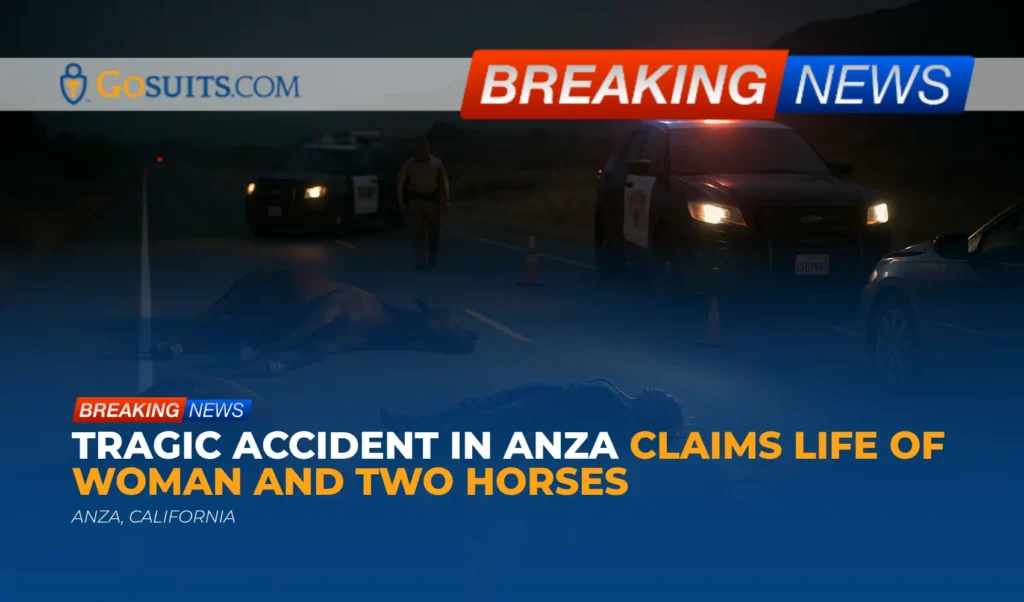 Tragic Accident in Anza Claims Life of Woman and Two Horses