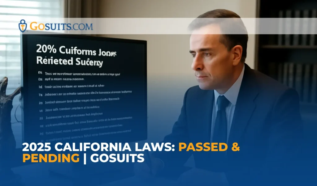 2025 California Laws: Passed & Pending | GoSuits