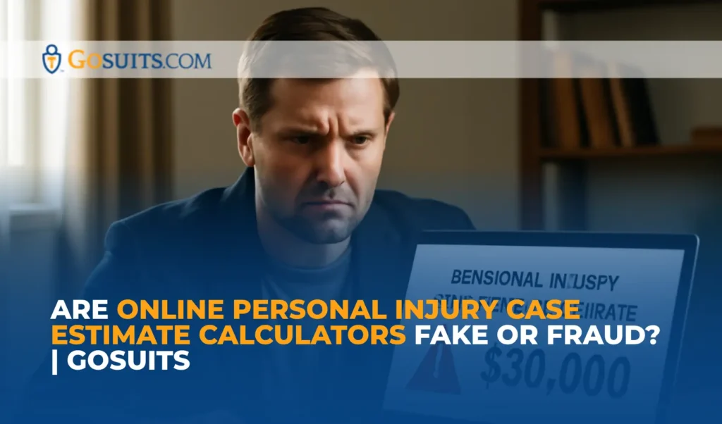 Are Online Personal Injury Case Estimate Calculators Fake or Fraud? | GoSuits