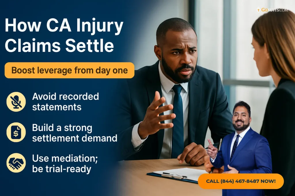Best Personal Injury Attorney in Irvine, CA | GoSuits Infographic