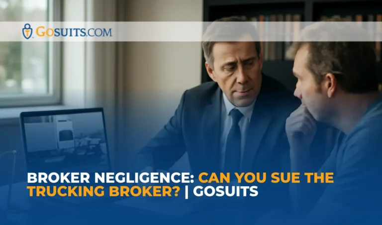 Broker Negligence: Can You Sue the Trucking Broker? | GoSuits