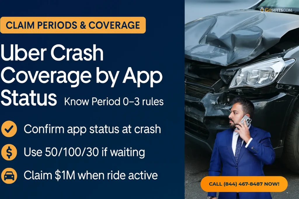 Can You Sue Uber After a California Rideshare Accident? | GoSuits Infographic