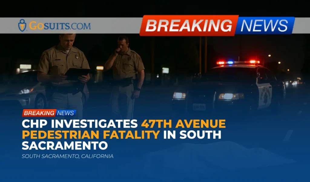 CHP Investigates 47th Avenue Pedestrian Fatality in South Sacramento