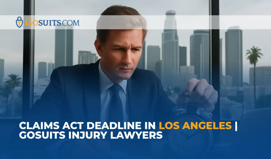 Claims Act Deadline in Los Angeles | GoSuits Injury Lawyers
