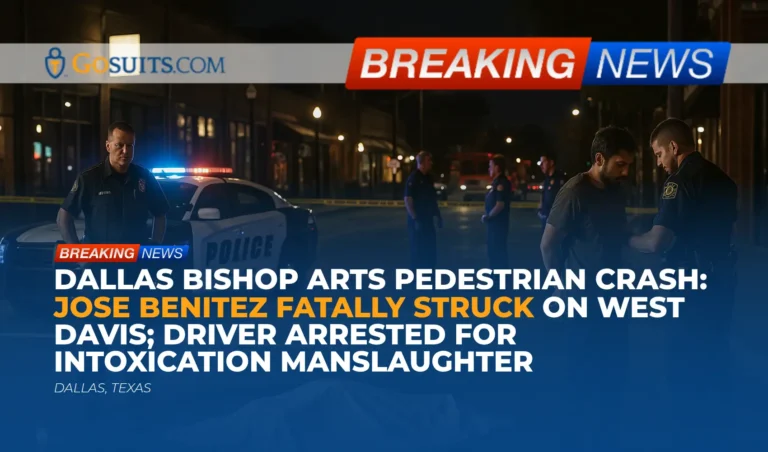 Dallas Bishop Arts Pedestrian Crash: Jose Benitez Fatally Struck on West Davis; Driver Arrested for Intoxication Manslaughter