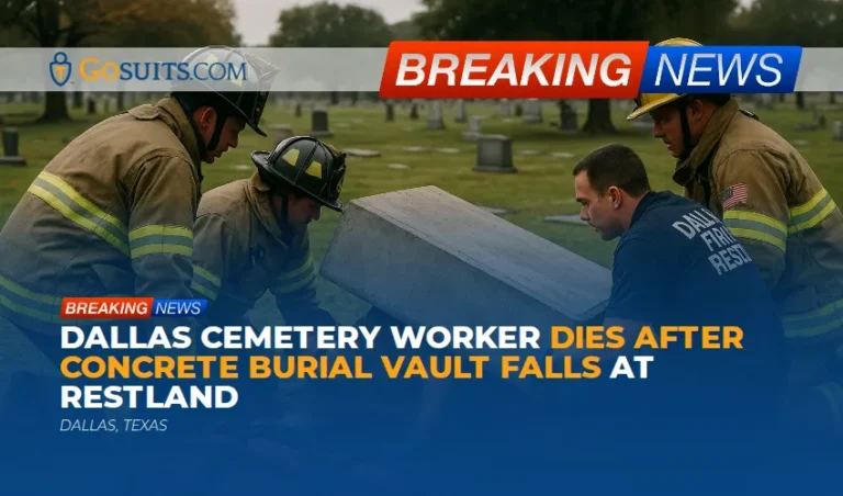 Dallas Cemetery Worker Dies After Concrete Burial Vault Falls at Restland