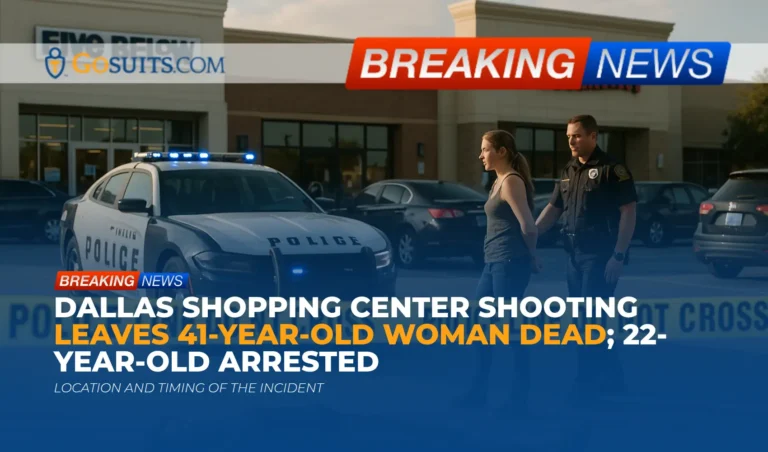 Dallas Shopping Center Shooting at Wheatland Towne Crossing Leaves 41-Year-Old Woman Dead; 22-Year-Old Arrested