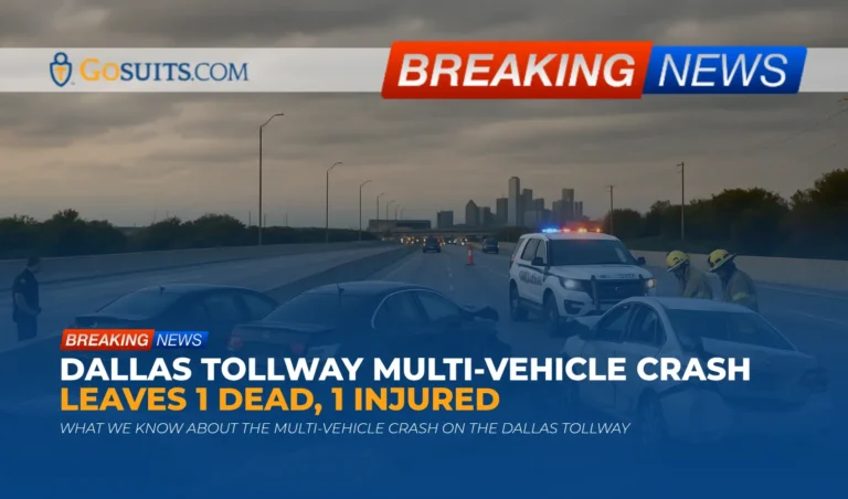 Dallas Tollway Multi-Vehicle Crash Leaves 1 Dead, 1 Injured