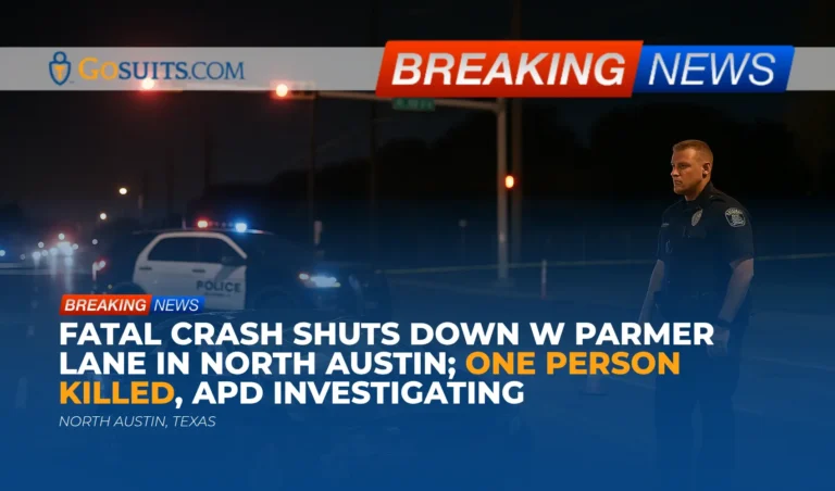Fatal Crash Shuts Down W Parmer Lane in North Austin; One Person Killed, APD Investigating