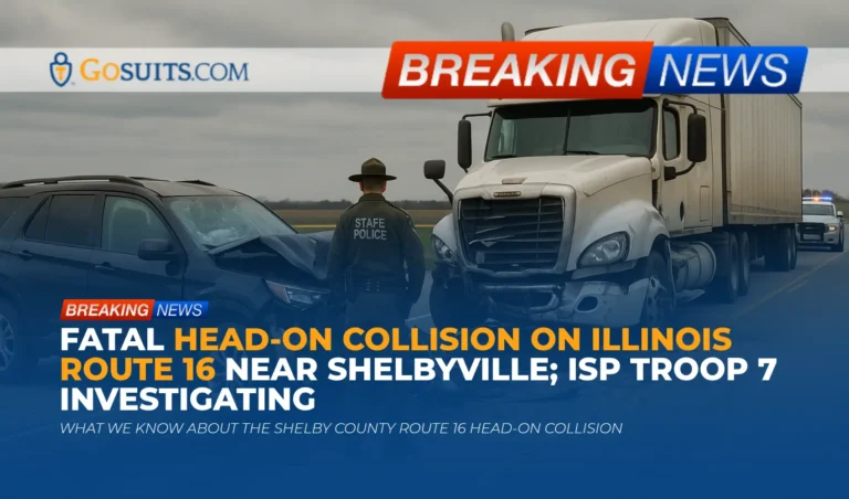 Fatal head-on collision on Illinois Route 16 near Shelbyville; ISP Troop 7 investigating