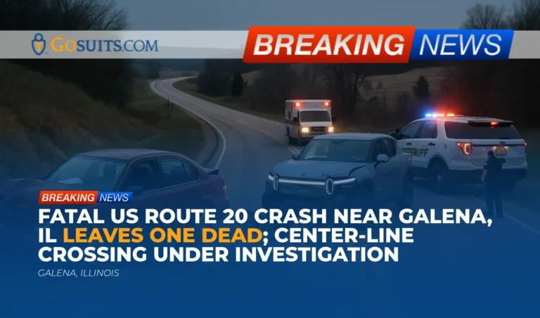 Fatal US Route 20 Crash Near Galena, IL Leaves One Dead; Center-Line Crossing Under Investigation