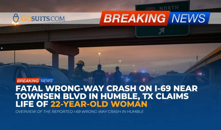 Fatal Wrong-Way Crash on I-69 Near Townsen Blvd in Humble, TX Claims Life of 22-Year-Old Woman