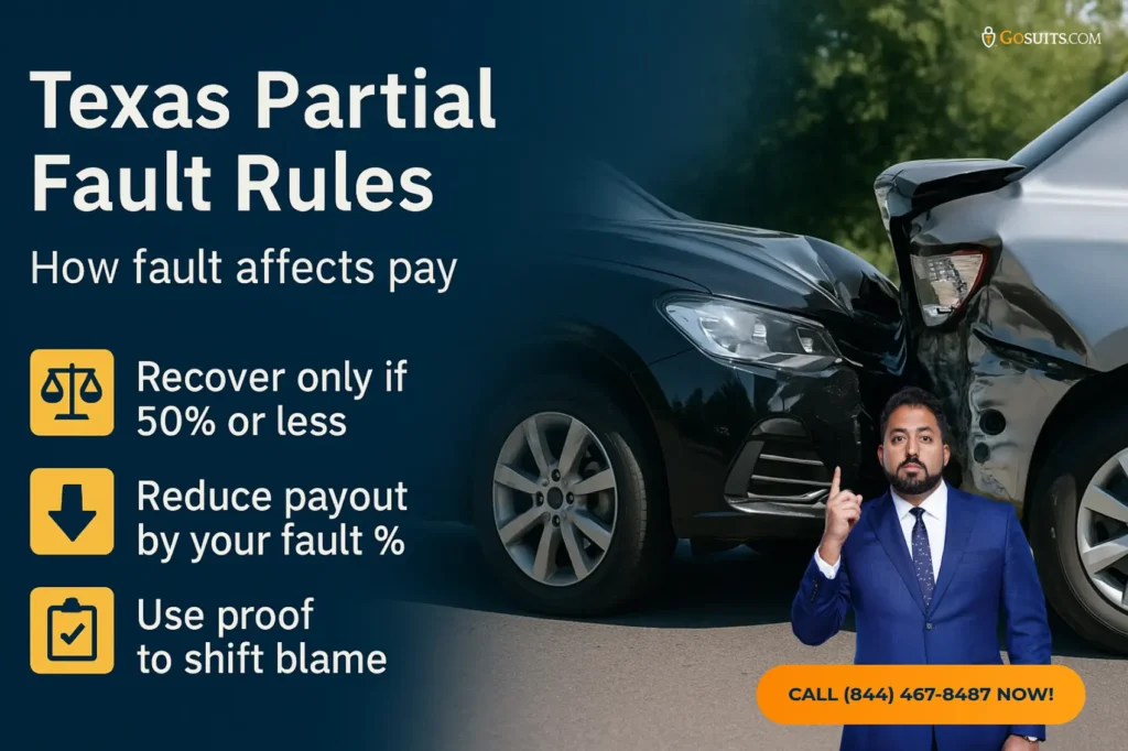Find a Reliable Car Accident Attorney in Carrollton, TX | GoSuits Infographic