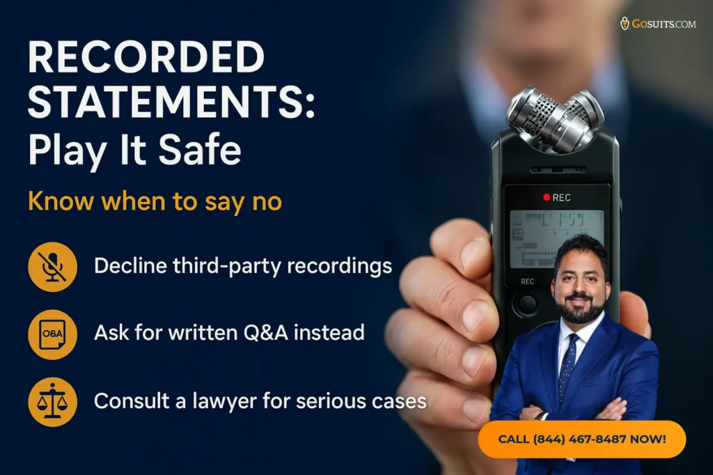 How to File a GEICO Accident Claim | GoSuits Law Firm Infographic