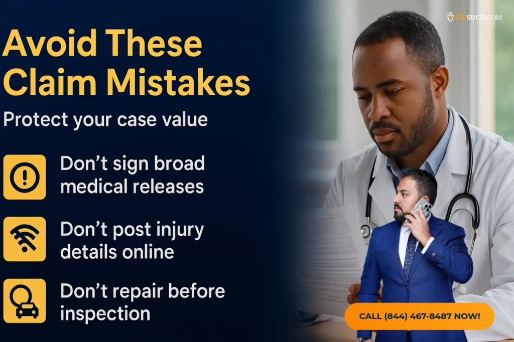 How to File a Travelers Accident Claim | GoSuits Infographic