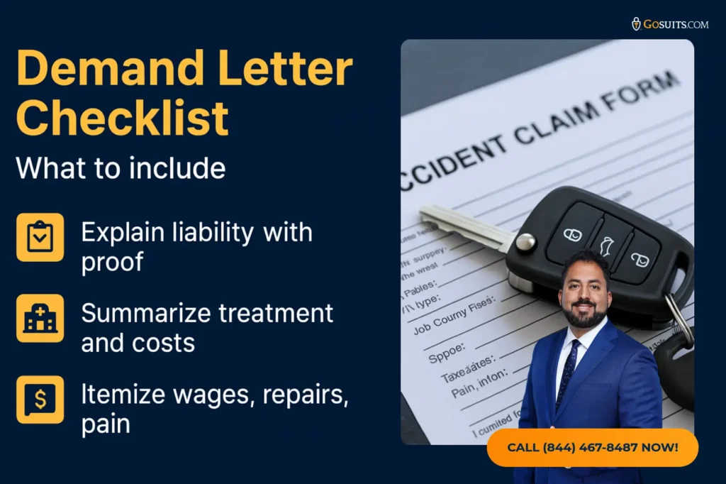 How to Get the Most Out of a Car Accident Settlement | GoSuits Infographic