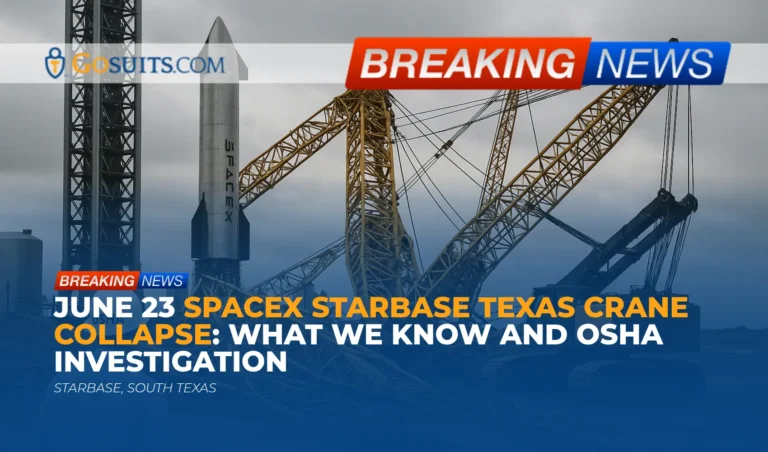 June 23 SpaceX Starbase Texas Crane Collapse: What We Know and OSHA Investigation
