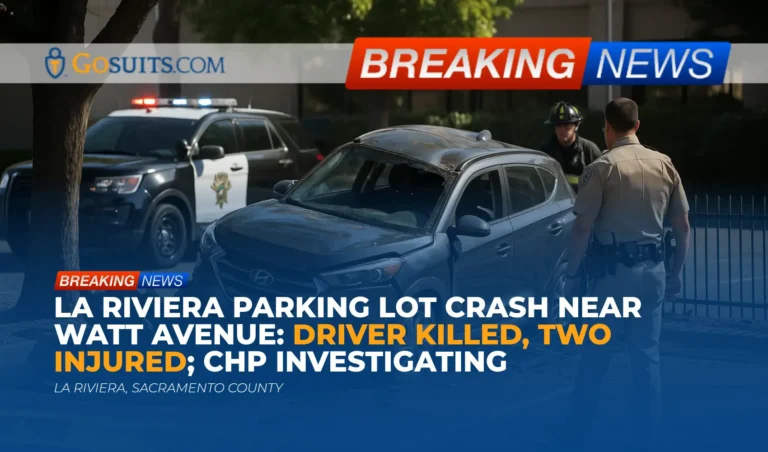 La Riviera Parking Lot Crash Near Watt Avenue: Driver Killed, Two Injured; CHP Investigating