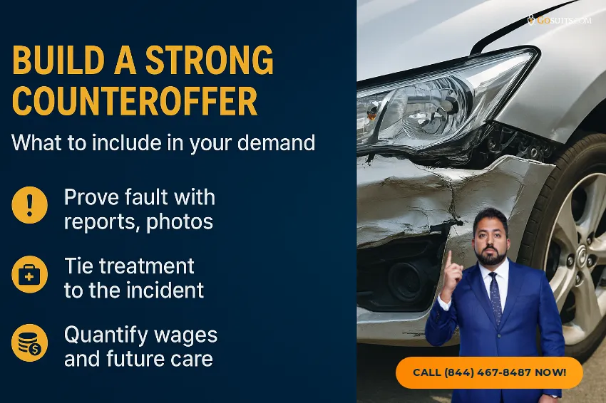 Lowball Insurance Offers: Signs & How to Counter | GoSuits Infographic