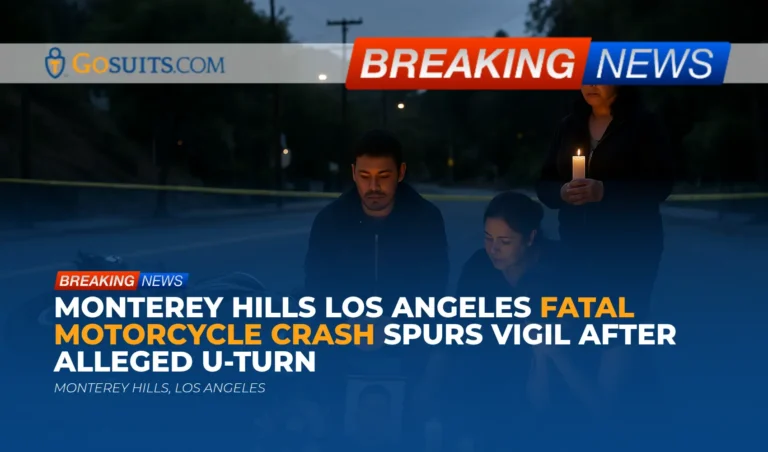 Monterey Hills Los Angeles Fatal Motorcycle Crash Spurs Vigil After Alleged U-Turn