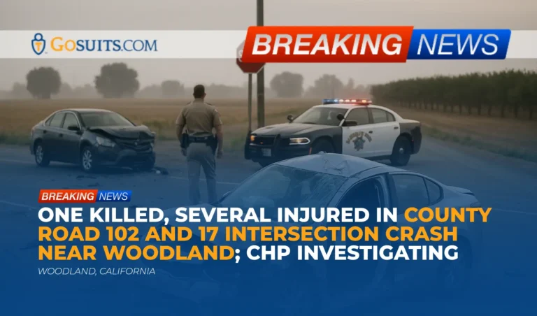 One Killed, Several Injured in County Road 102 and 17 Intersection Crash Near Woodland; CHP Investigating