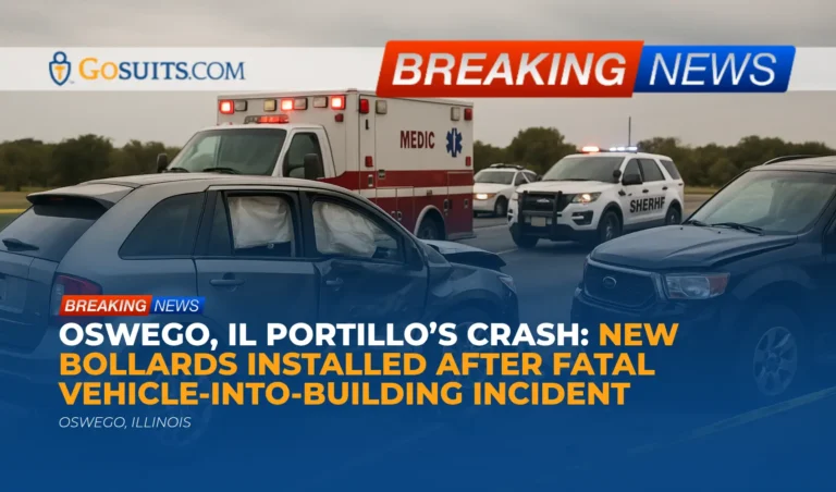 Oswego, IL Portillo’s Crash: New Bollards Installed After Fatal Vehicle-Into-Building Incident