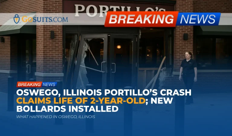 Oswego, Illinois Portillo’s Crash Claims Life of 2-Year-Old; New Bollards Installed
