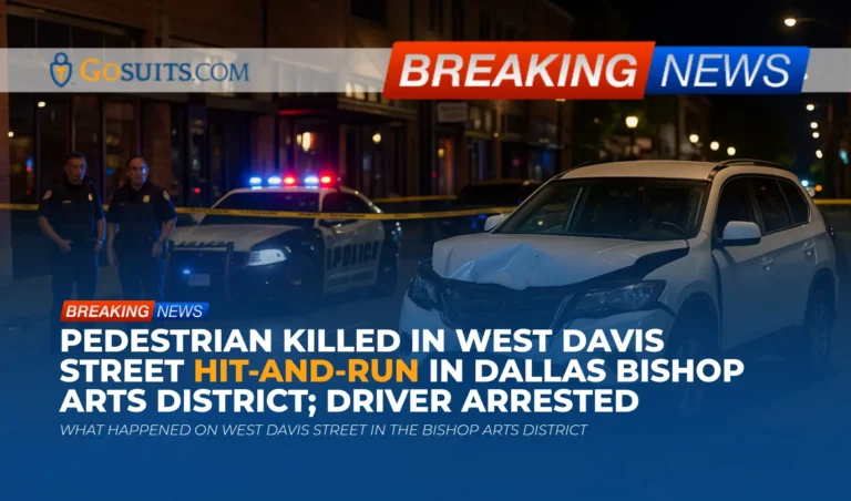 Pedestrian Killed in West Davis Street Hit-and-Run in Dallas Bishop Arts District; Driver Arrested