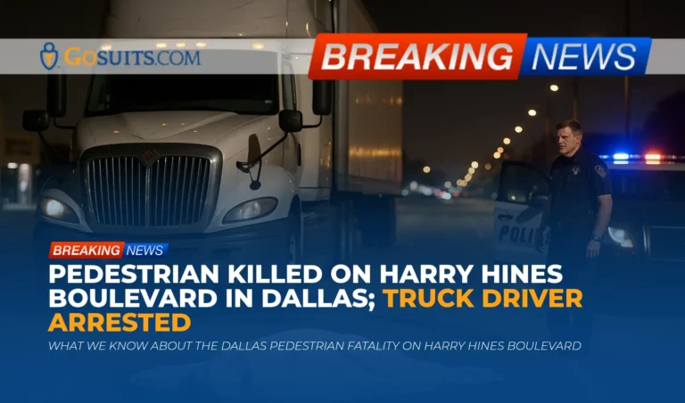 Pedestrian Killed on Harry Hines Boulevard in Dallas; Truck Driver Arrested