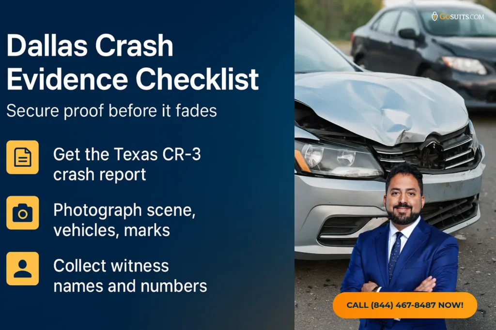 Questions to Ask a Dallas Car Accident Attorney | GoSuits Infographic