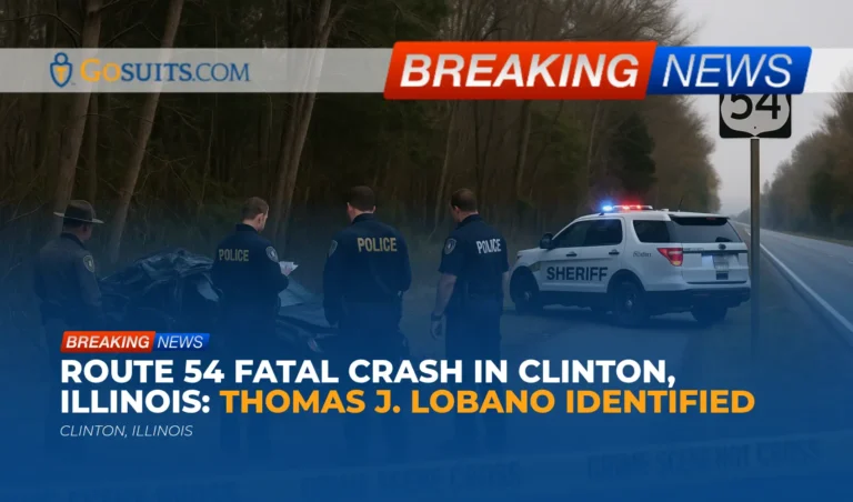 Route 54 Fatal Crash in Clinton, Illinois: Thomas J. Lobano Identified