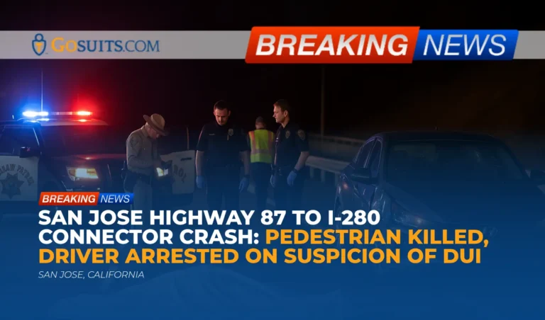San Jose Highway 87 to I-280 Connector Crash: Pedestrian Killed, Driver Arrested on Suspicion of DUI