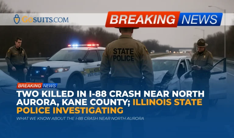 Two Killed in I-88 Crash Near North Aurora, Kane County; Illinois State Police Investigating