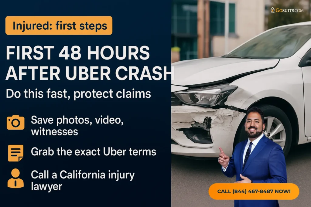Uber Arbitration in California: Can They Compel It? | GoSuits Infographic