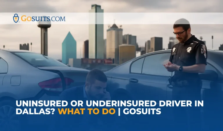 Uninsured or Underinsured Driver in Dallas? What to Do | Gosuits