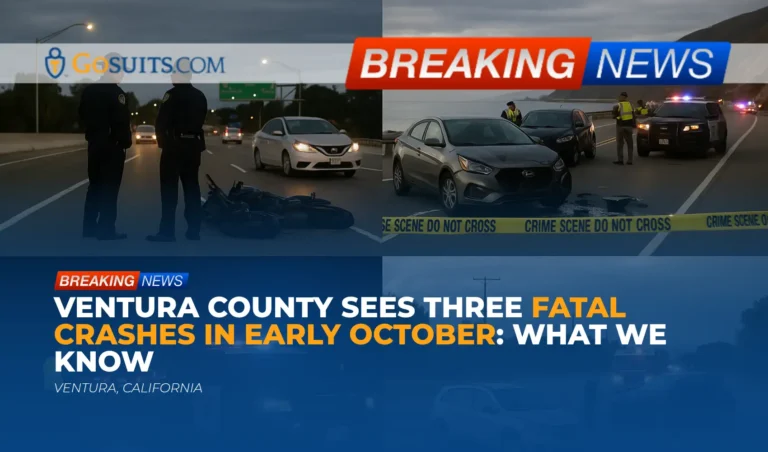 Ventura County Sees Three Fatal Crashes in Early October: What We Know