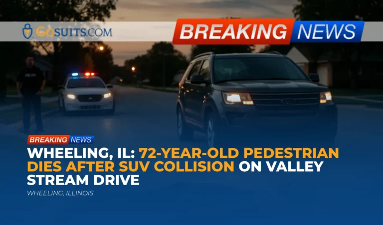 Wheeling, IL: 72-Year-Old Pedestrian Dies After SUV Collision on Valley Stream Drive