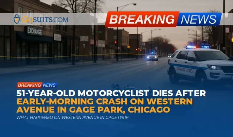51-Year-Old Motorcyclist Dies After Early-Morning Crash on Western Avenue in Gage Park, Chicago