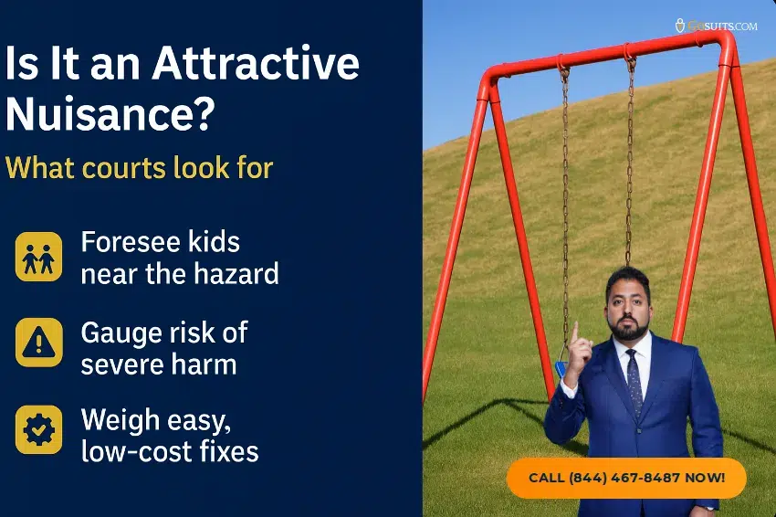 Attractive Nuisance: What It Is & How It Affects Your Case | GoSuits Infographic