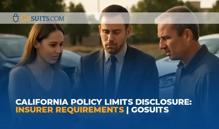 California Policy Limits Disclosure: Insurer Requirements | GoSuits