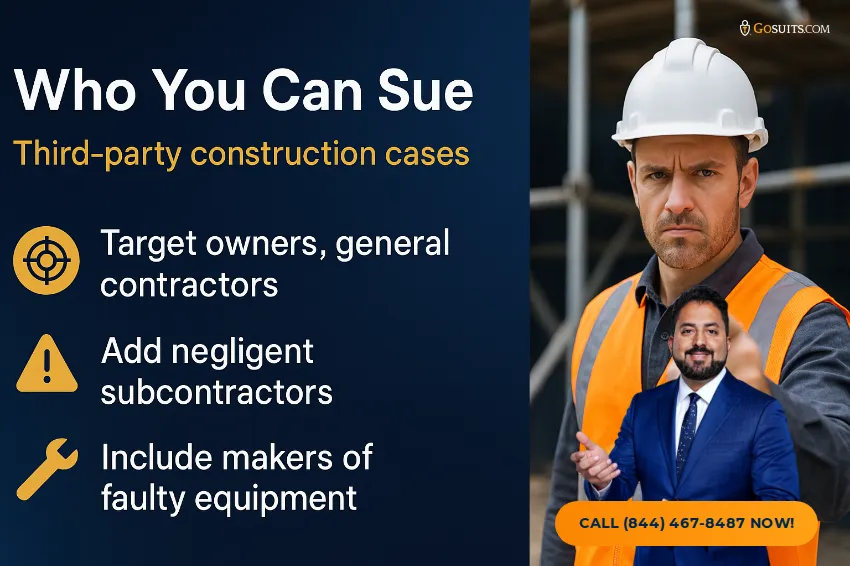 Control vs. Non-Delegable Duty in Construction Cases | GoSuits Infographic